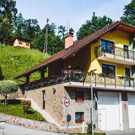 Apartmaji Krebs Mezica Buitenkant foto